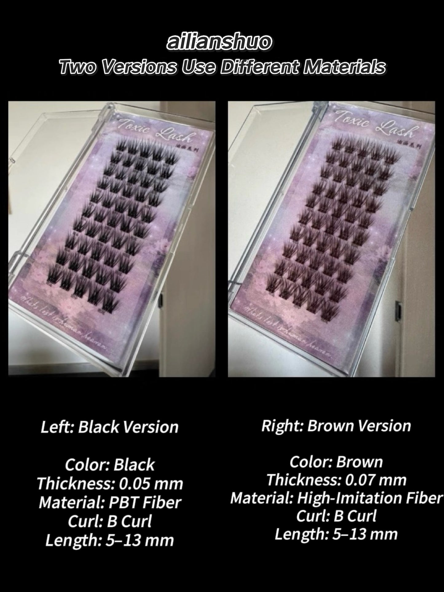 Toxic Lash｜Ailianshuo