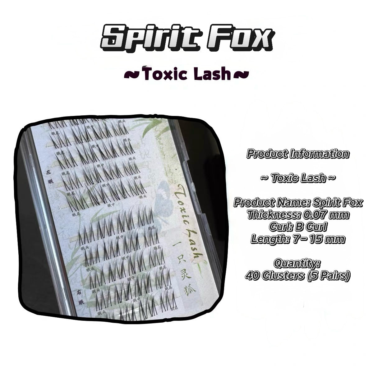 Toxic Lash｜Spirit Fox