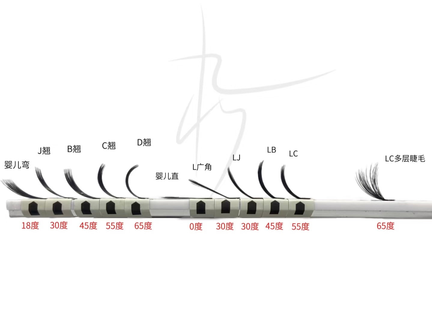 Lash fibers｜Single-Stem Cluster Lashes Bundle