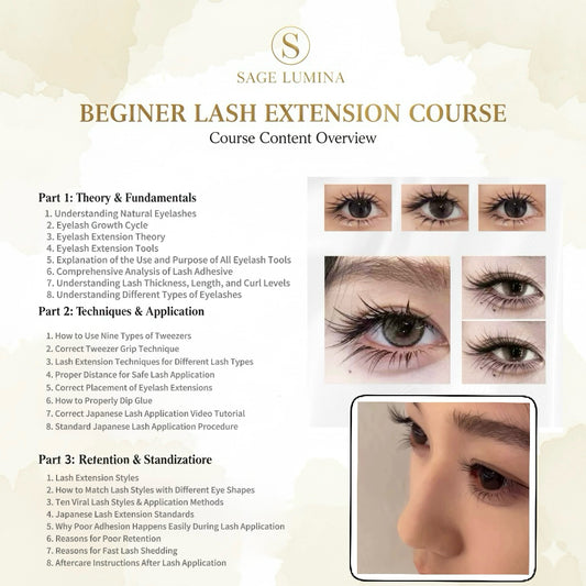 SAGE LUMINA — BEGINNER LASH EXTENSION COURSE